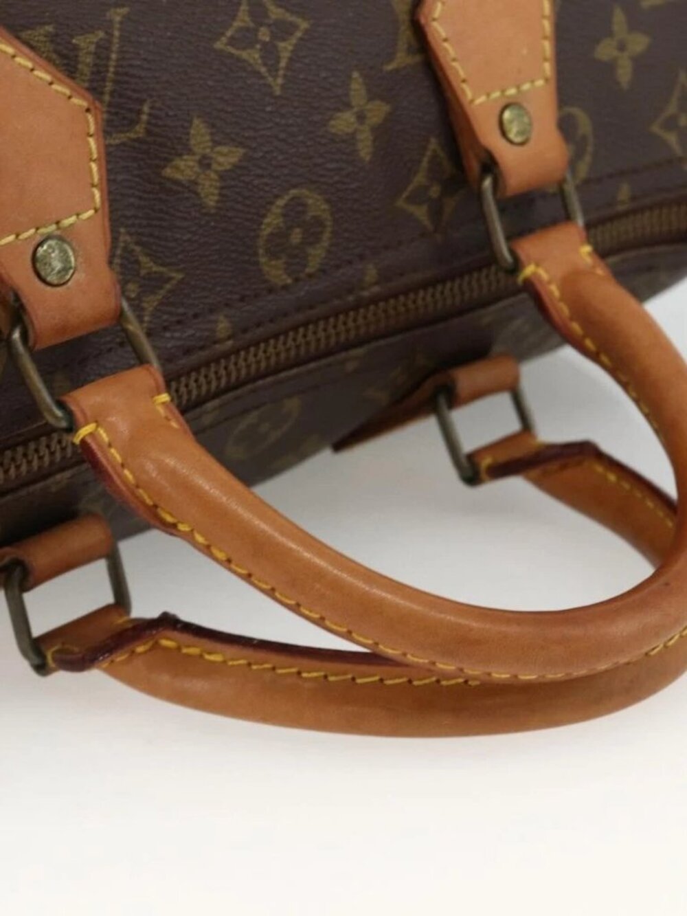 LOUIS VUITTON Monogram totem Speedy 30 Hand Bag - Picture 8 of 16